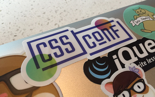 CSSConf 2016 sticker